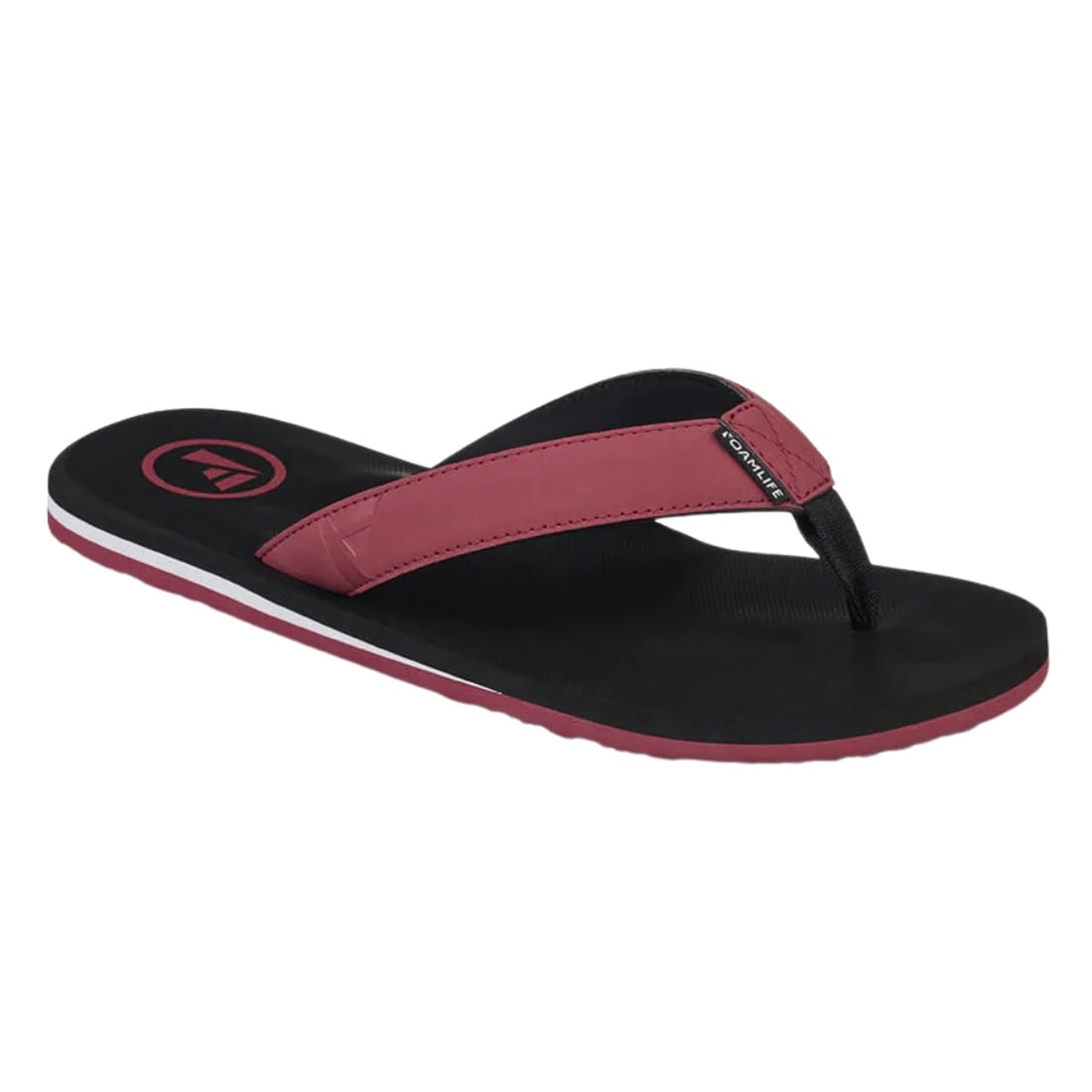 Foamlife Traa-SC Flip Flop Sandals - Clay Red - Mens Flip Flops by FoamLife