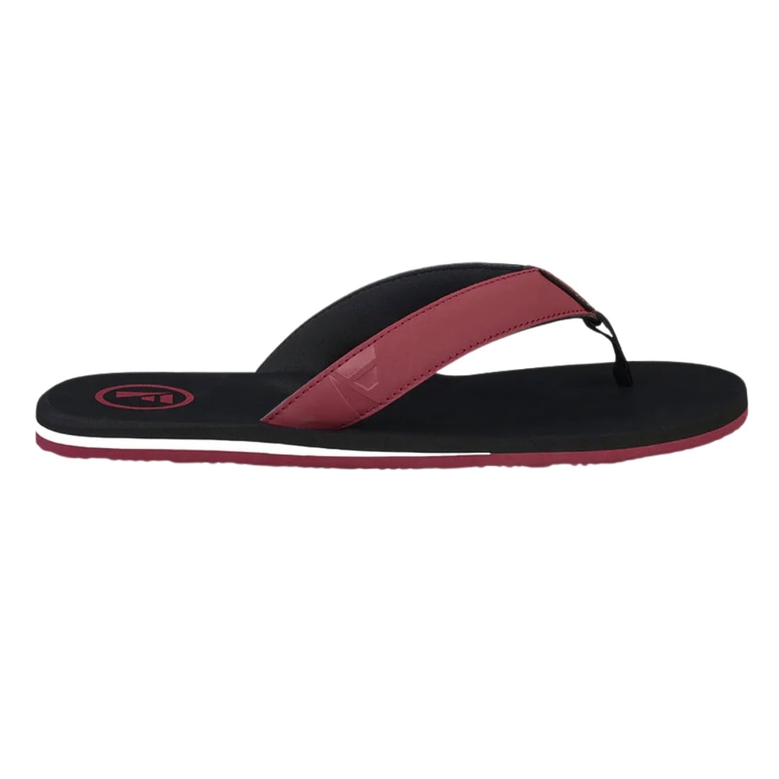 Foamlife Traa-SC Flip Flop Sandals - Clay Red - Mens Flip Flops by FoamLife