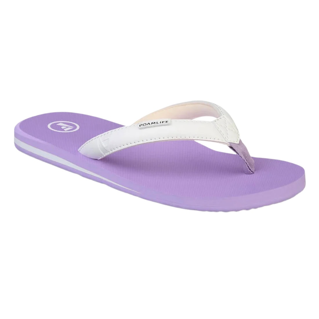 Foamlife Womens Lixi Flip Flop Sandals - Lilac - Womens Flip Flops by FoamLife