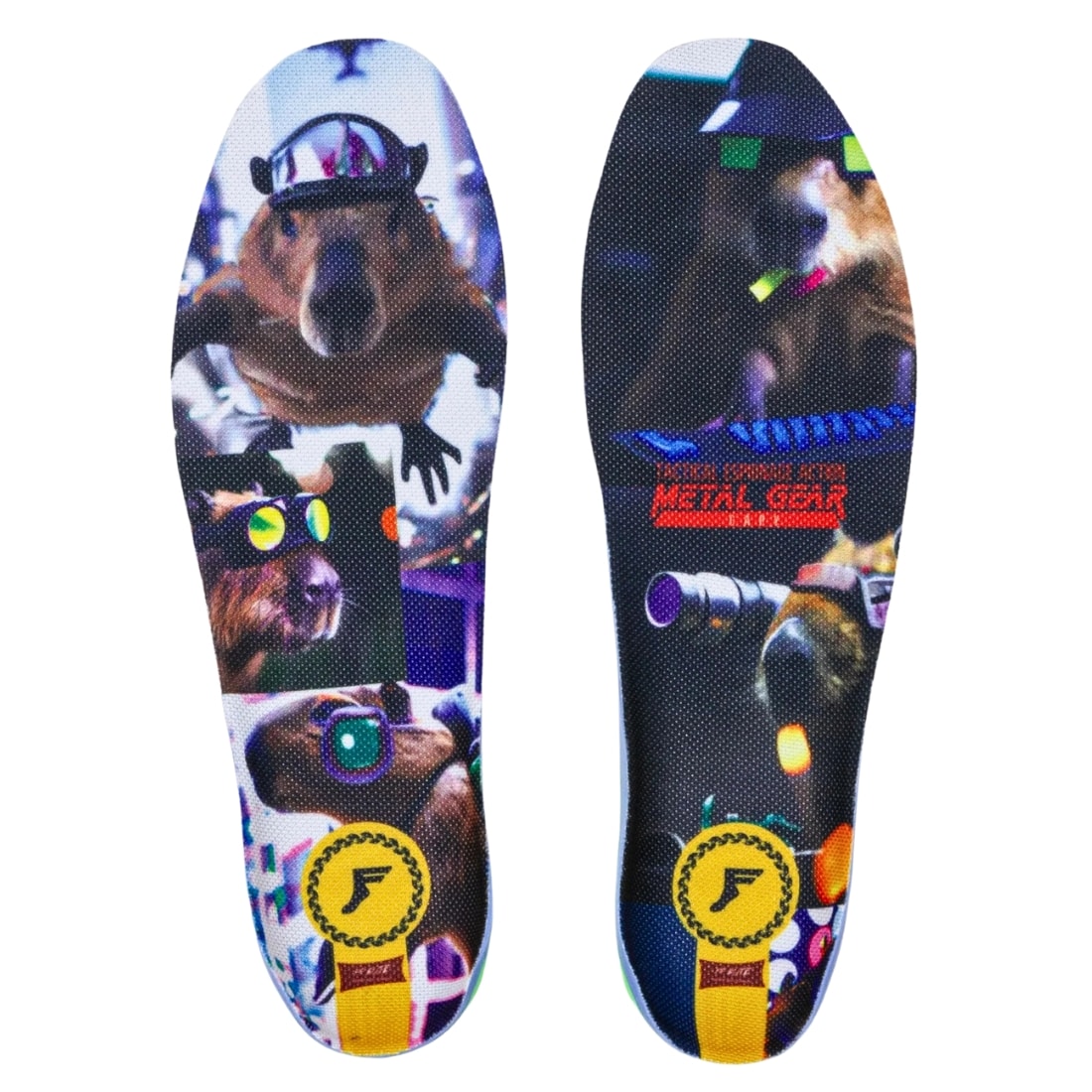 Footprint Kingfoam Elite High Pro Cali Kidz Insoles - Metal Gear Capy - Orthotic Insoles by Footprint Kingfoam