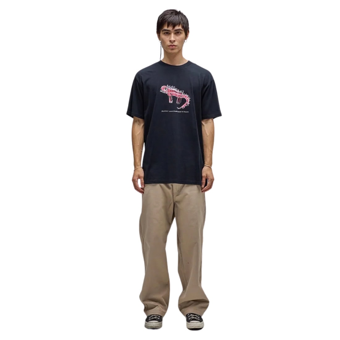 Former Adole T-Shirt - Black - Mens Graphic T-Shirt by Former