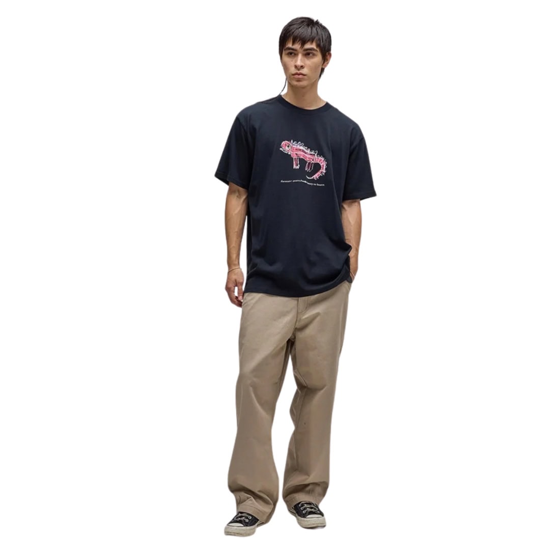 Former Adole T-Shirt - Black - Mens Graphic T-Shirt by Former