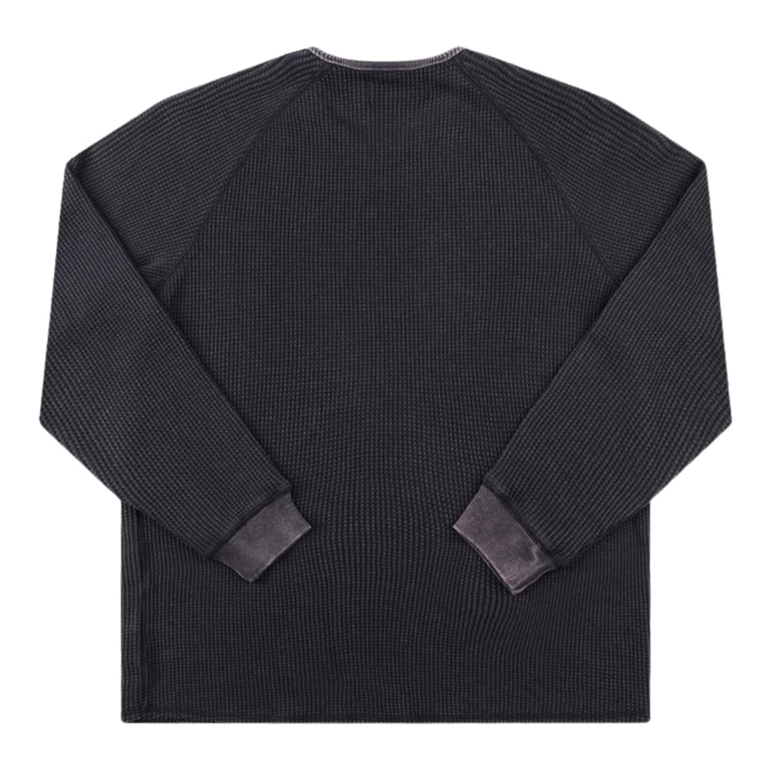 Former Austyn Gillette Acid Waffle Longsleeve - Acid Black - Mens Crew Neck Sweatshirt by Former