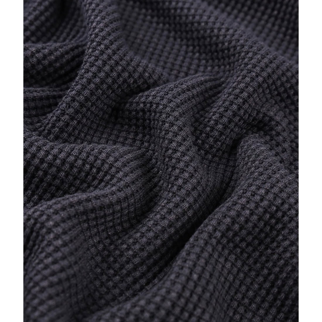 Former Austyn Gillette Acid Waffle Longsleeve - Acid Black - Mens Crew Neck Sweatshirt by Former