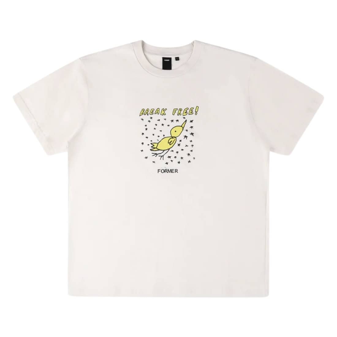 Former Break Free T-Shirt - Bone - Mens Graphic T-Shirt by Former