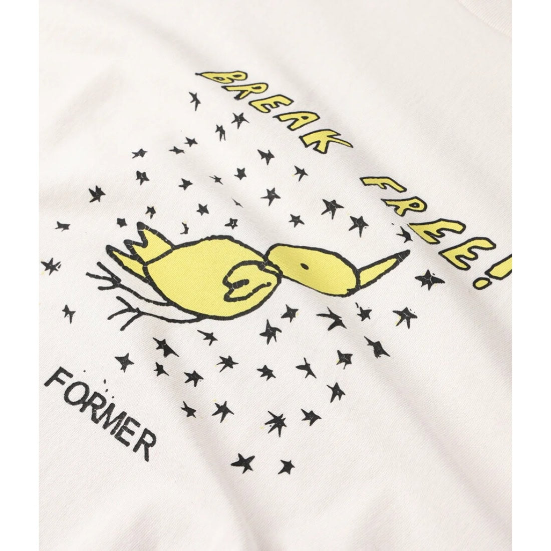 Former Break Free T-Shirt - Bone - Mens Graphic T-Shirt by Former