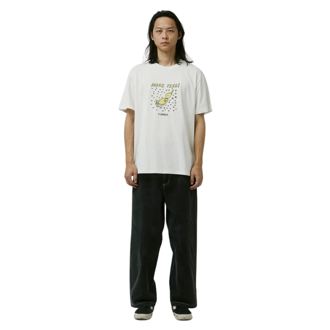 Former Break Free T-Shirt - Bone - Mens Graphic T-Shirt by Former