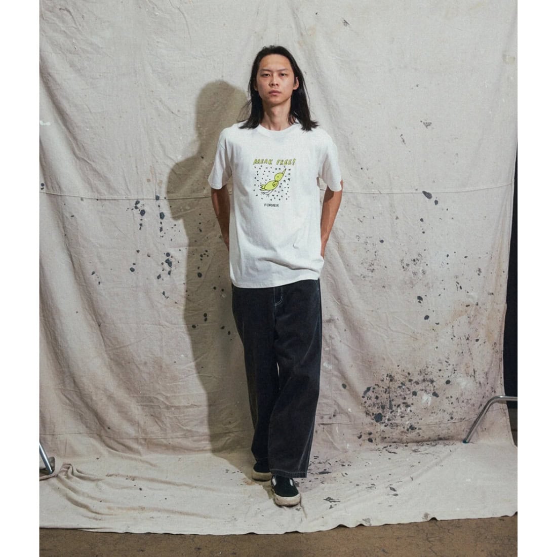 Former Break Free T-Shirt - Bone - Mens Graphic T-Shirt by Former