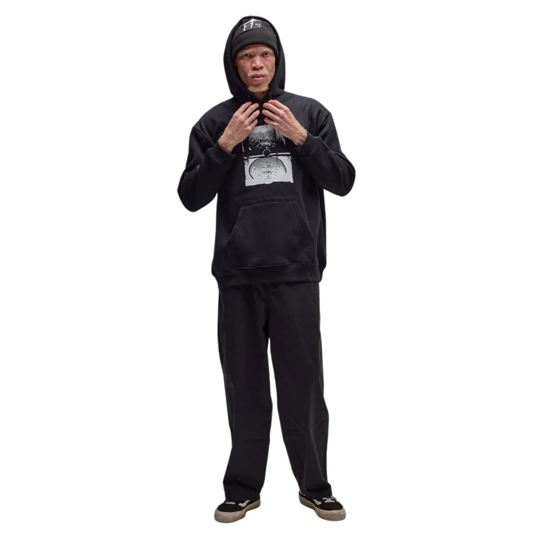 Former Crux Hood - Black - Mens Pullover Hoodie by Former