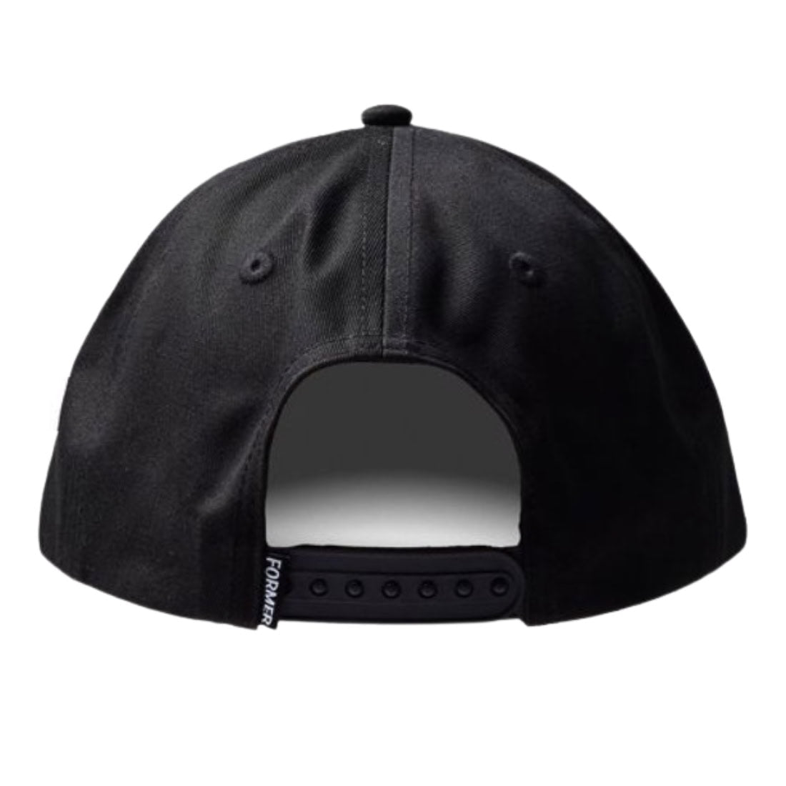 Former Crux Snapback Cap - Black SP26 - Snapback Cap by Former One Size
