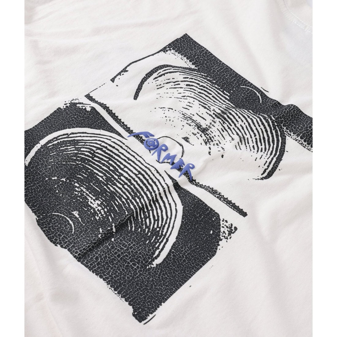 Former Droid Crux T-Shirt - Bone - Mens Graphic T-Shirt by Former