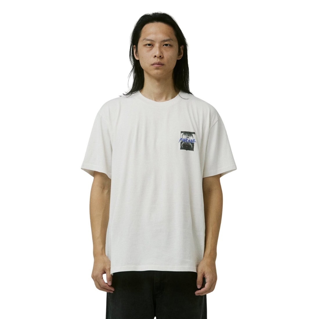 Former Droid Crux T-Shirt - Bone - Mens Graphic T-Shirt by Former