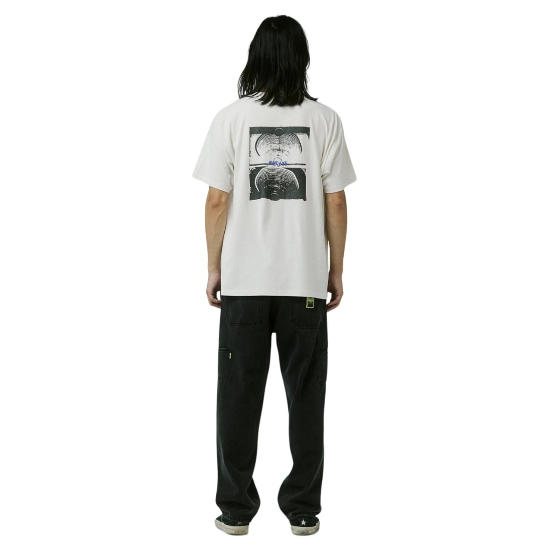 Former Droid Crux T-Shirt - Bone - Mens Graphic T-Shirt by Former