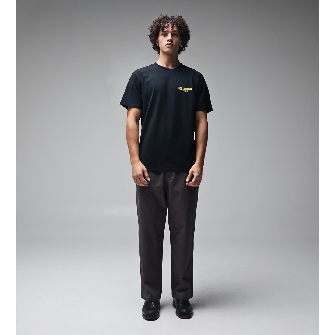 Former Elevate Crux T-Shirt - Black - Mens Graphic T-Shirt by Former