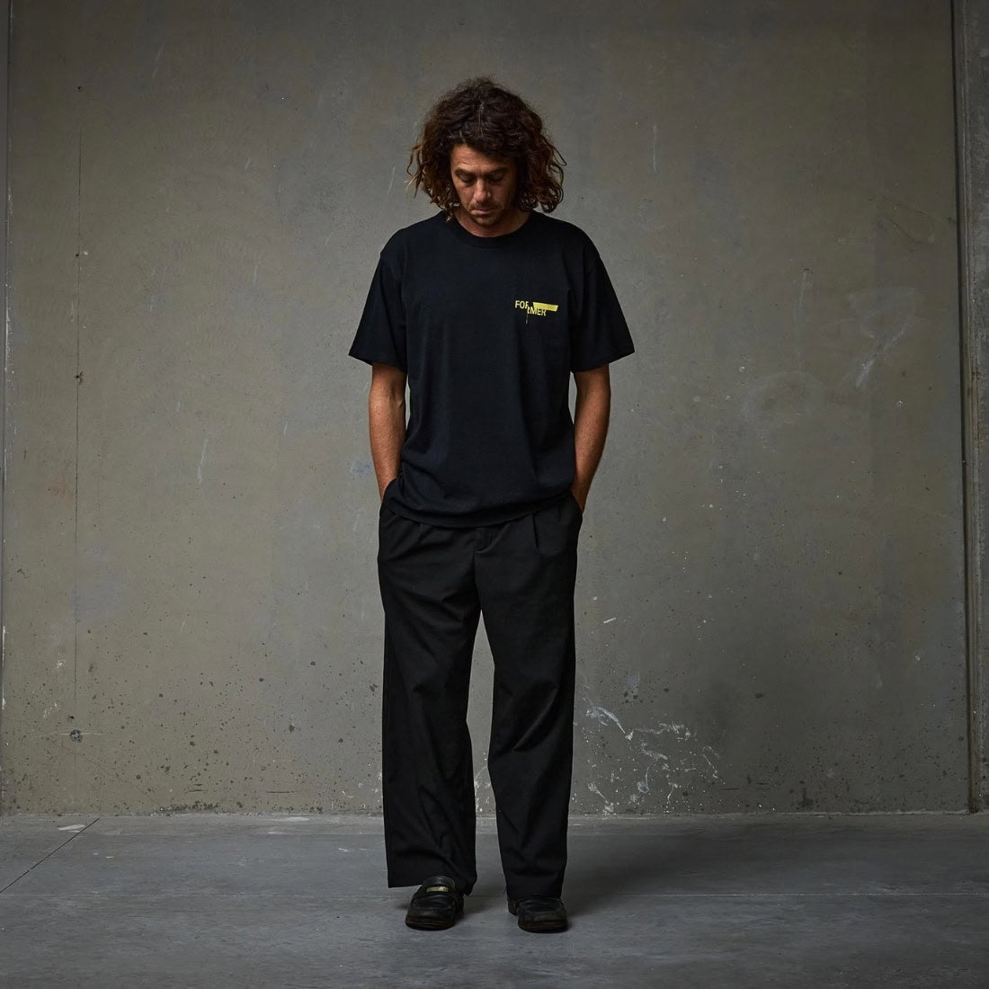 Former Elevate Crux T-Shirt - Black - Mens Graphic T-Shirt by Former