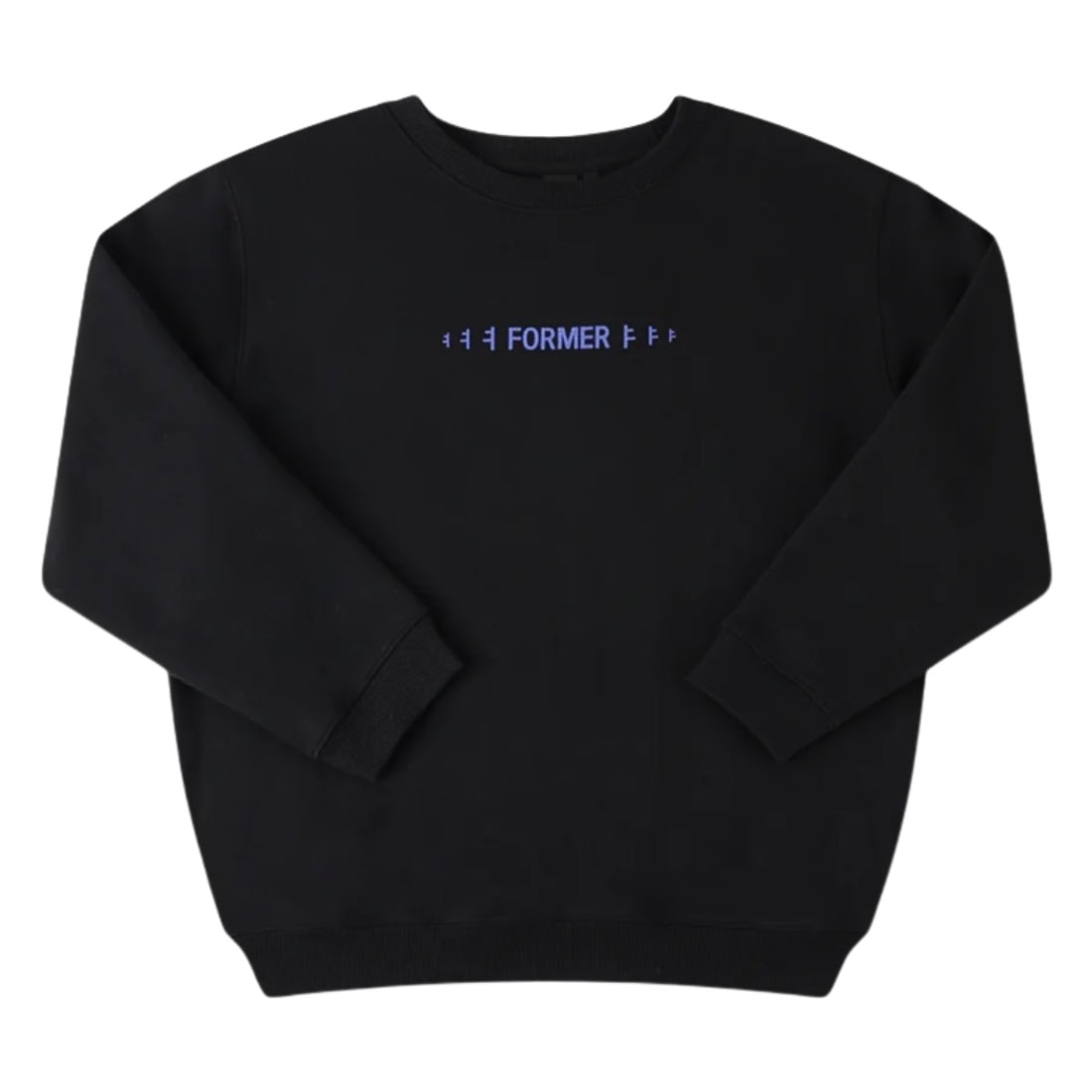 Former Envison Crew - Black - Mens Crew Neck Sweatshirt by Former
