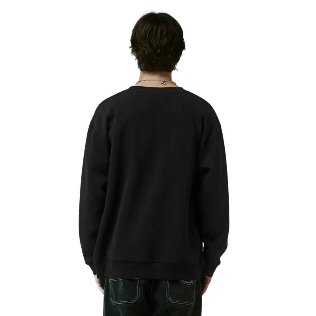 Former Envison Crew - Black - Mens Crew Neck Sweatshirt by Former
