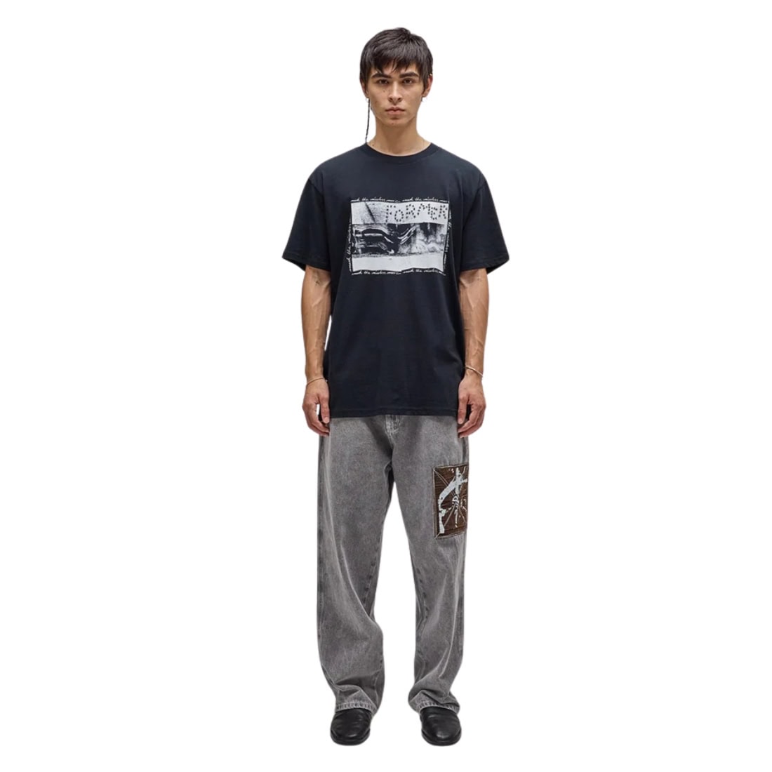 Former Establish T-Shirt - Black - Mens Graphic T-Shirt by Former