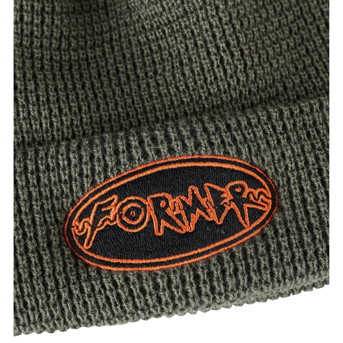 Former Flatline Beanie - Washed Green - Fold Beanie by Former