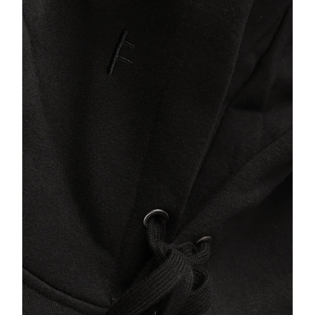 Former Flatline Hood - Black - Mens Pullover Hoodie by Former