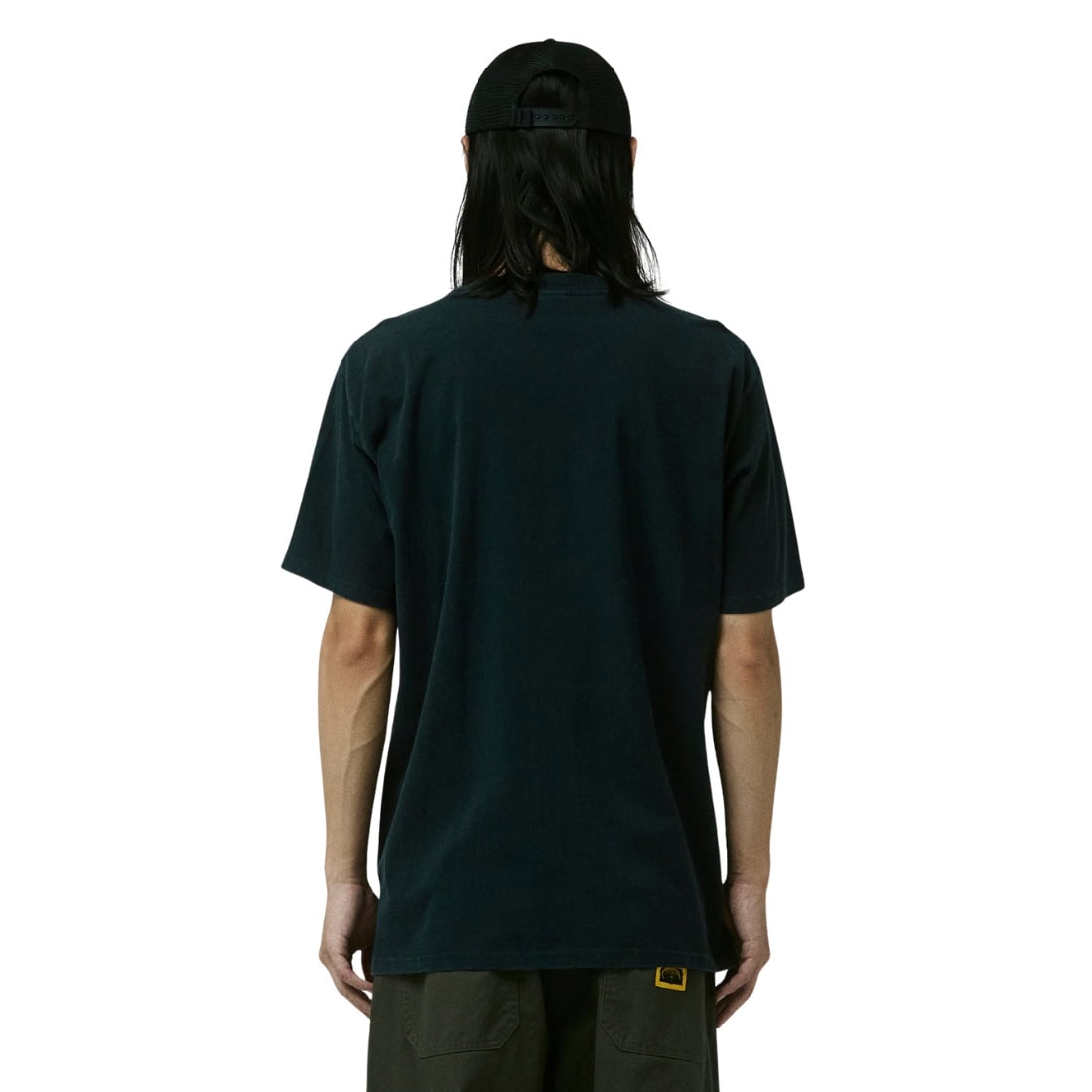 Former Flatline T-Shirt - Washed Black - Mens Graphic T-Shirt by Former