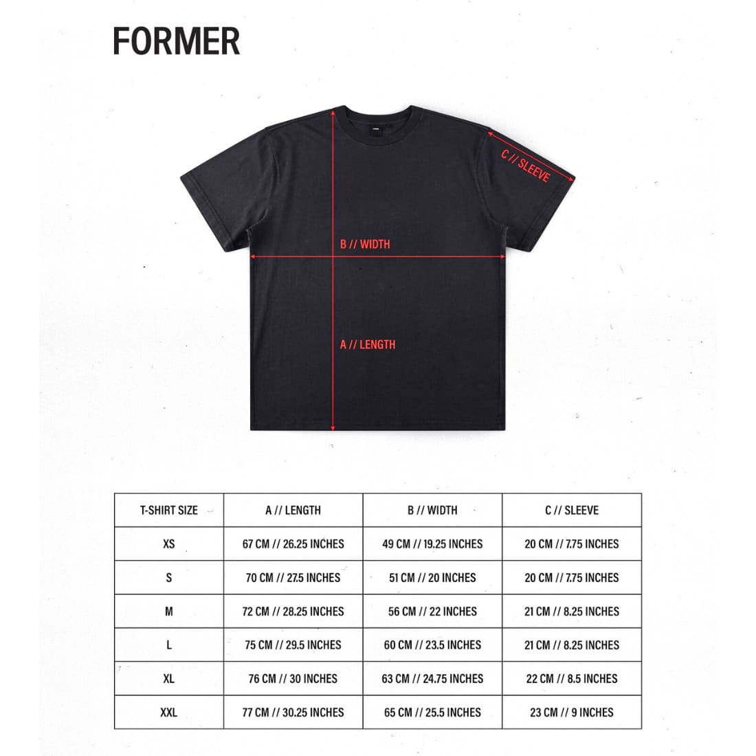 Former Flatline T-Shirt - Washed Black - Mens Graphic T-Shirt by Former