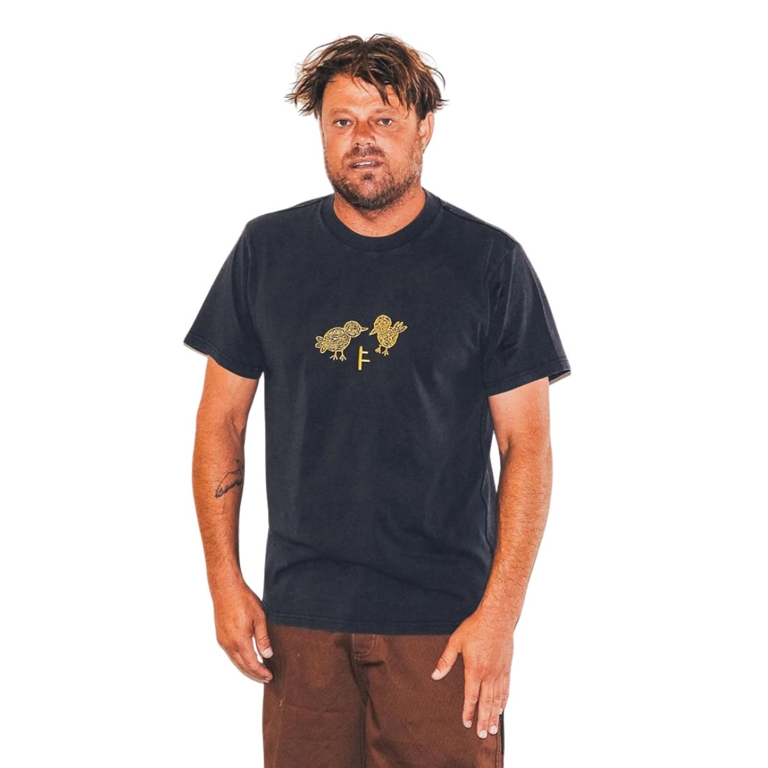 Former Flight T-Shirt - Merch Black - Mens Graphic T-Shirt by Former