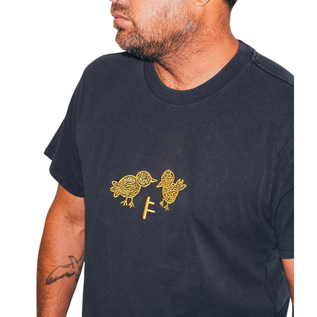 Former Flight T-Shirt - Merch Black - Mens Graphic T-Shirt by Former