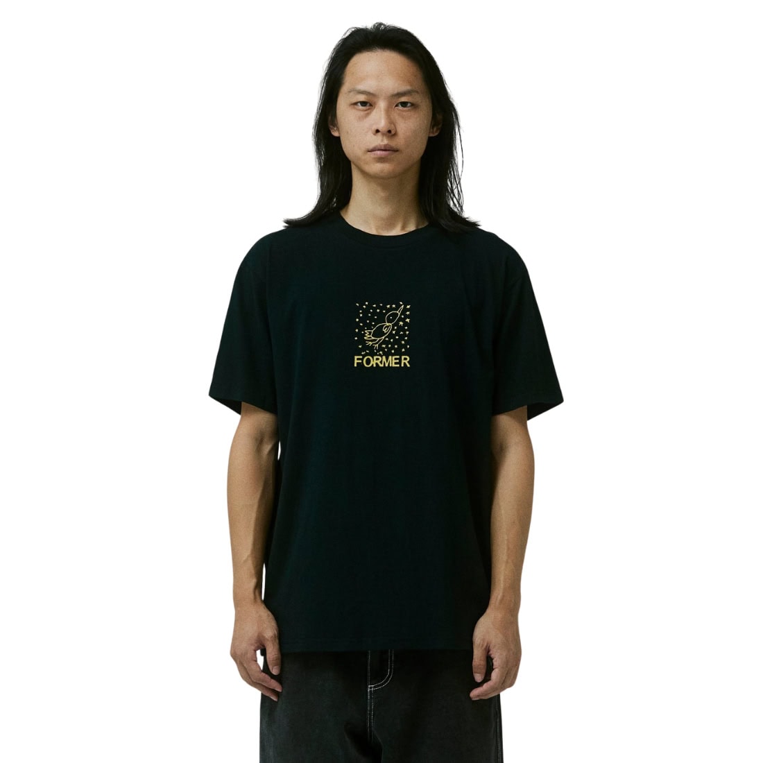 Former Free Crux T-Shirt - Black - Mens Graphic T-Shirt by Former