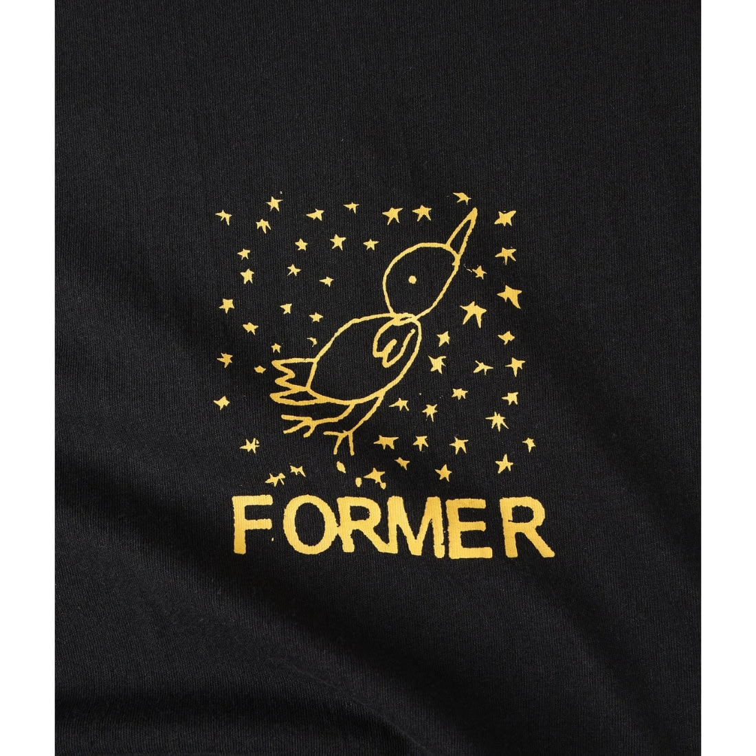 Former Free Crux T-Shirt - Black - Mens Graphic T-Shirt by Former