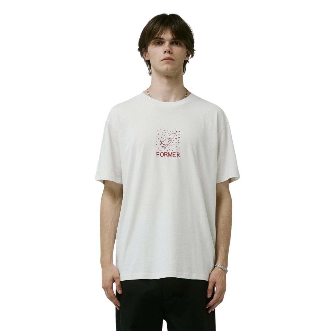 Former Free Crux T-Shirt - Bone - Mens Graphic T-Shirt by Former