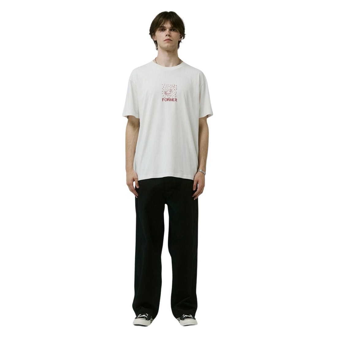Former Free Crux T-Shirt - Bone - Mens Graphic T-Shirt by Former