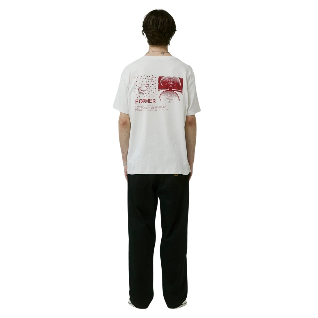 Former Free Crux T-Shirt - Bone - Mens Graphic T-Shirt by Former