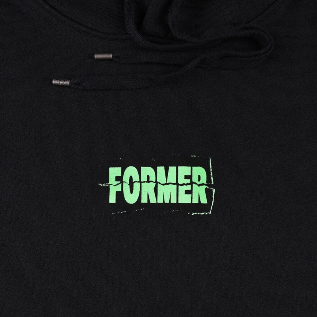 Former Furor Hood - Black - Mens Pullover Hoodie by Former