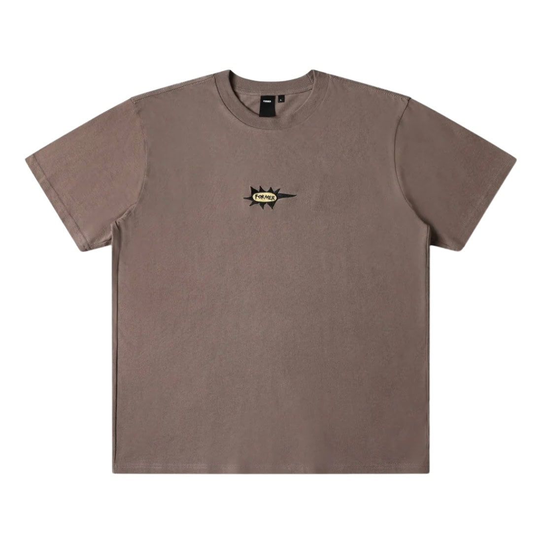 Former Gleam T-Shirt - Taupe - Mens Graphic T-Shirt by Former