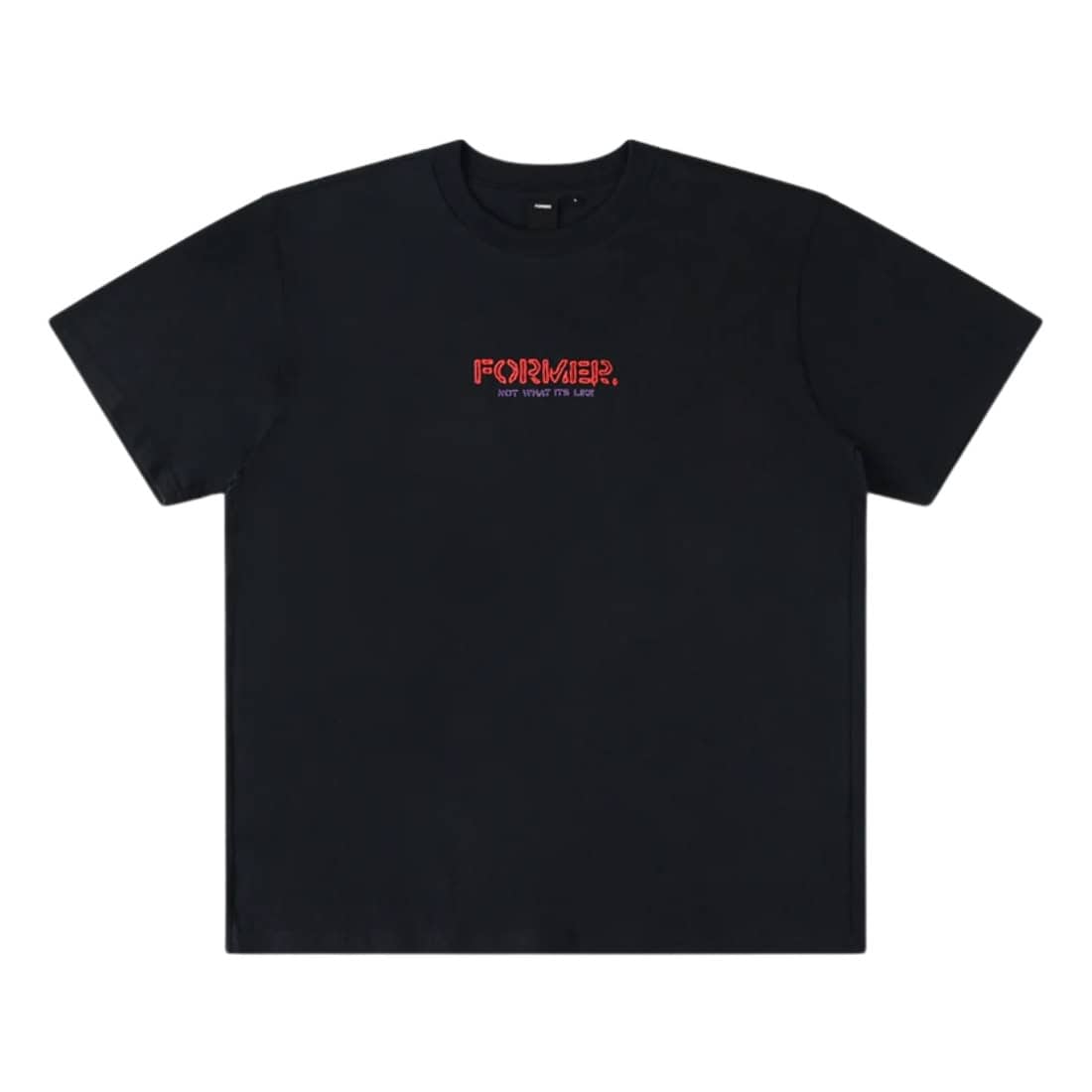 Former Global Mind T-Shirt - Black - Mens Graphic T-Shirt by Former