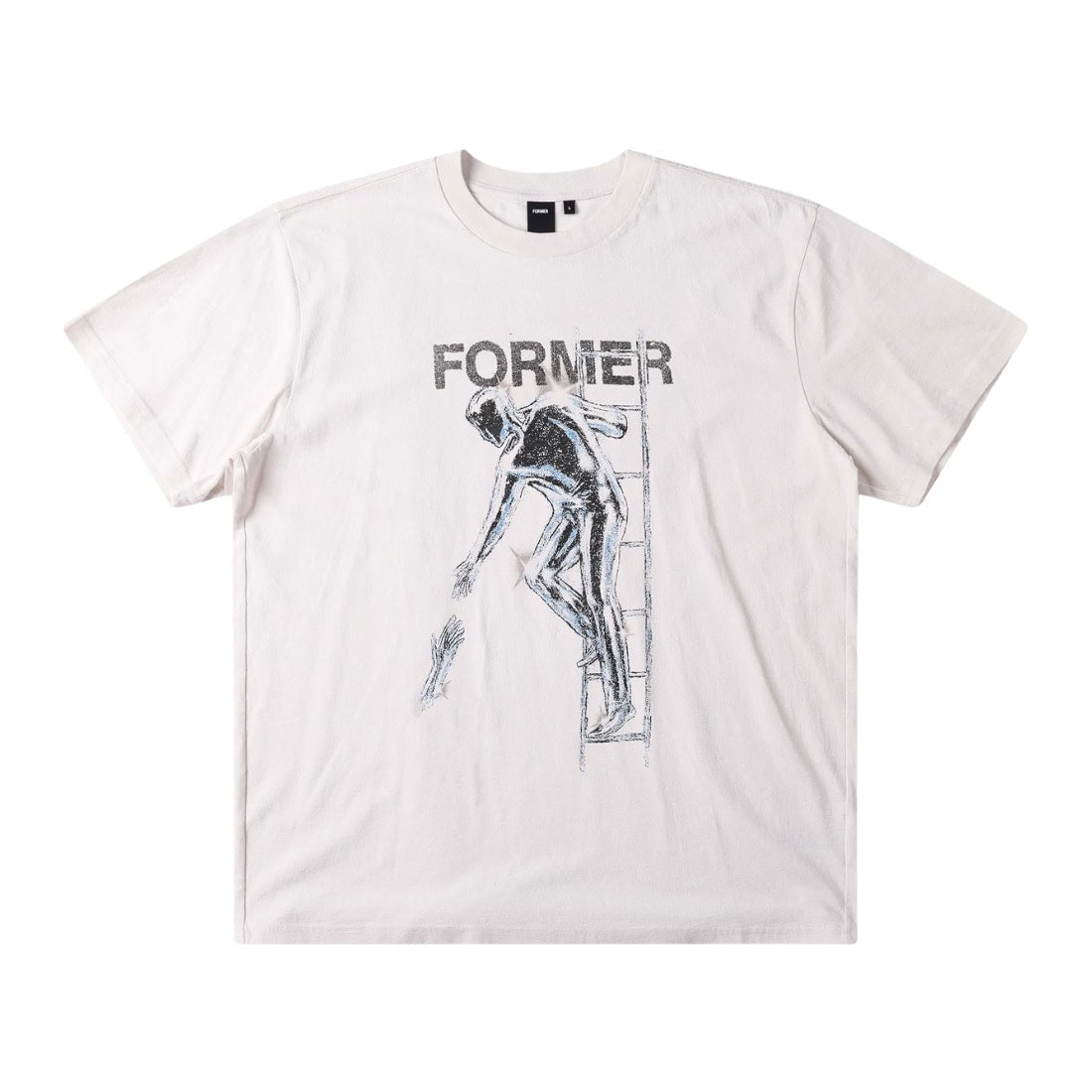 Former Grasp T-Shirt - Bone - Mens Graphic T-Shirt by Former
