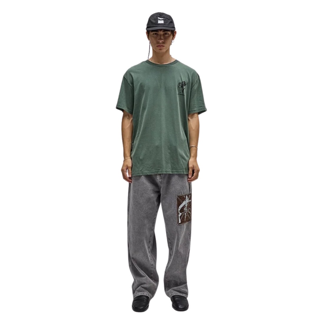 Former Hush T-Shirt - Washed Pine - Mens Graphic T-Shirt by Former