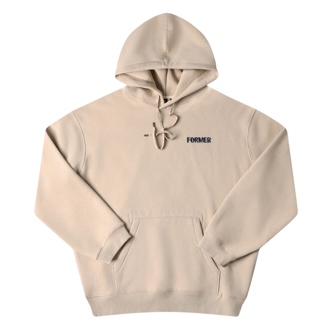 Former Labyrinth Hoodie - Bone - Mens Pullover Hoodie by Former