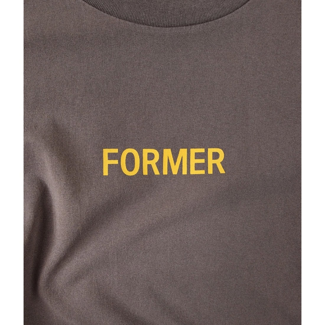 Former Legacy Overdye T-Shirt - Washed Brown - Mens Graphic T-Shirt by Former