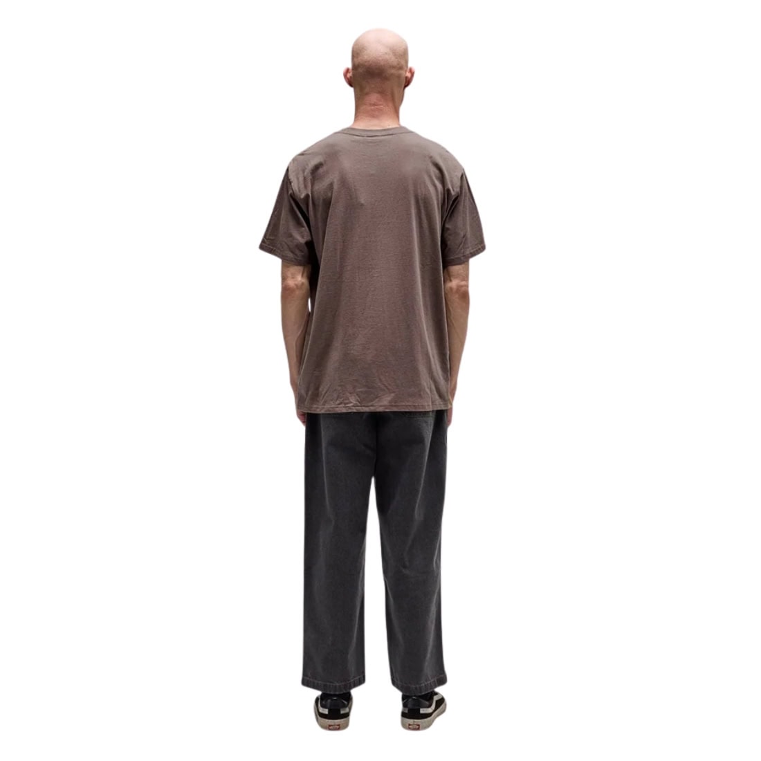 Former Legacy Overdye T-Shirt - Washed Brown - Mens Graphic T-Shirt by Former