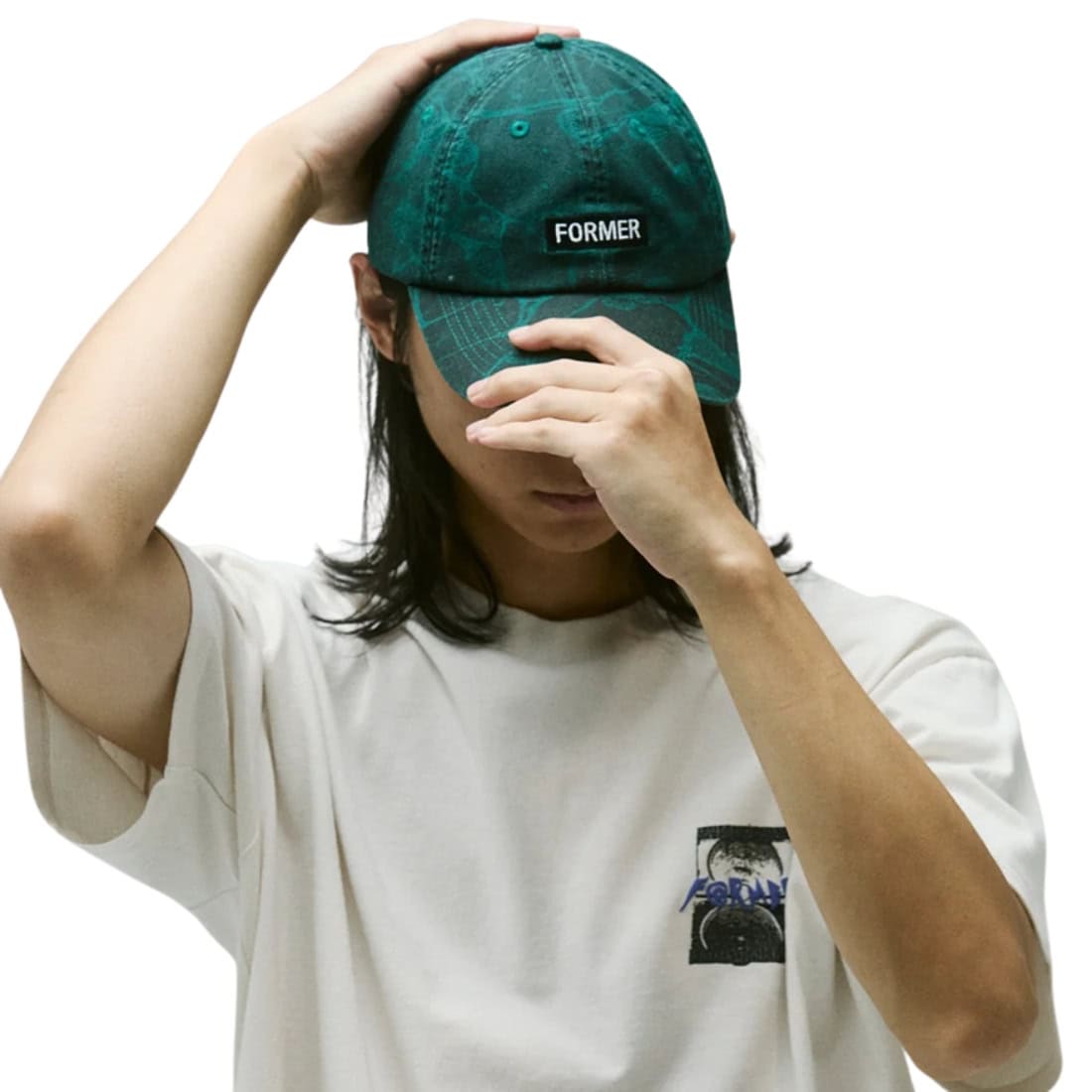 Former Legacy Rose Cap - Petrol - Strapback Cap by Former One Size