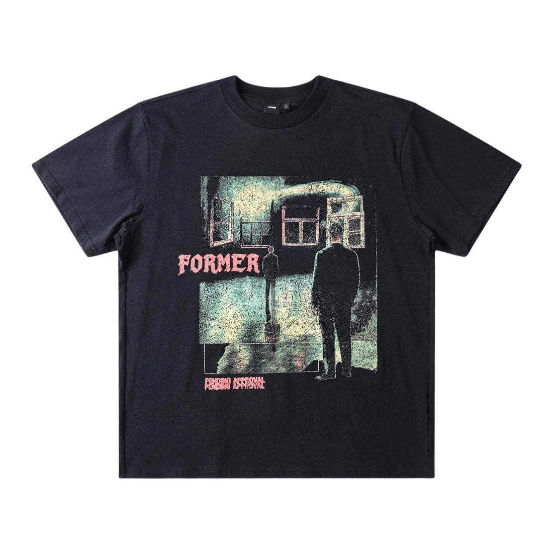 Former Mind Glass T-Shirt - Black - Mens Graphic T-Shirt by Former