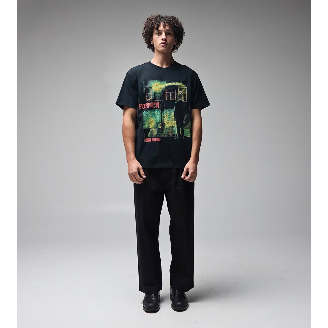 Former Mind Glass T-Shirt - Black - Mens Graphic T-Shirt by Former