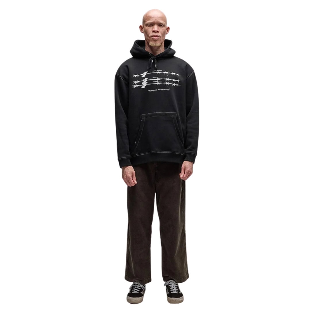 Former Primal Hood - Black - Mens Pullover Hoodie by Former