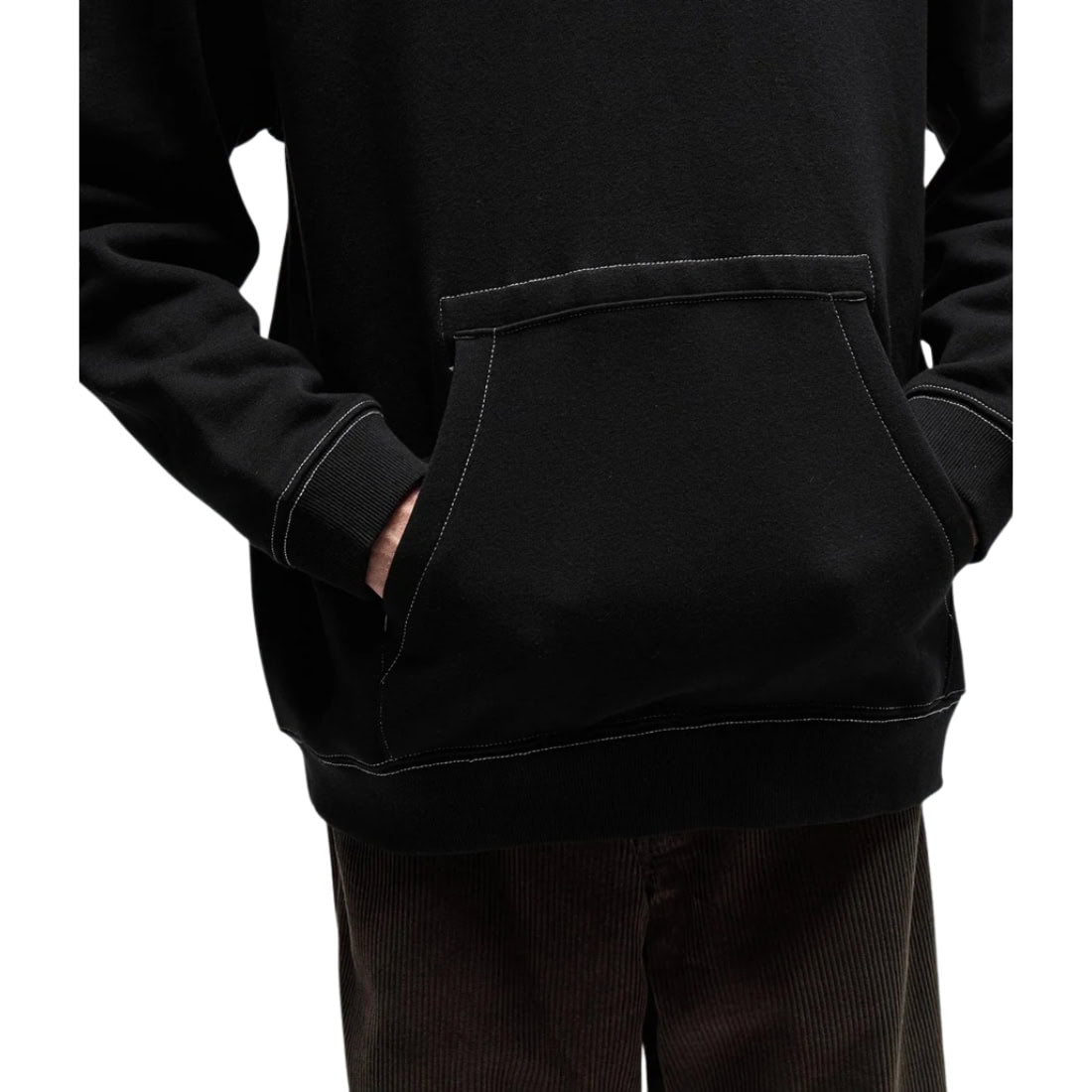 Former Primal Hood - Black - Mens Pullover Hoodie by Former