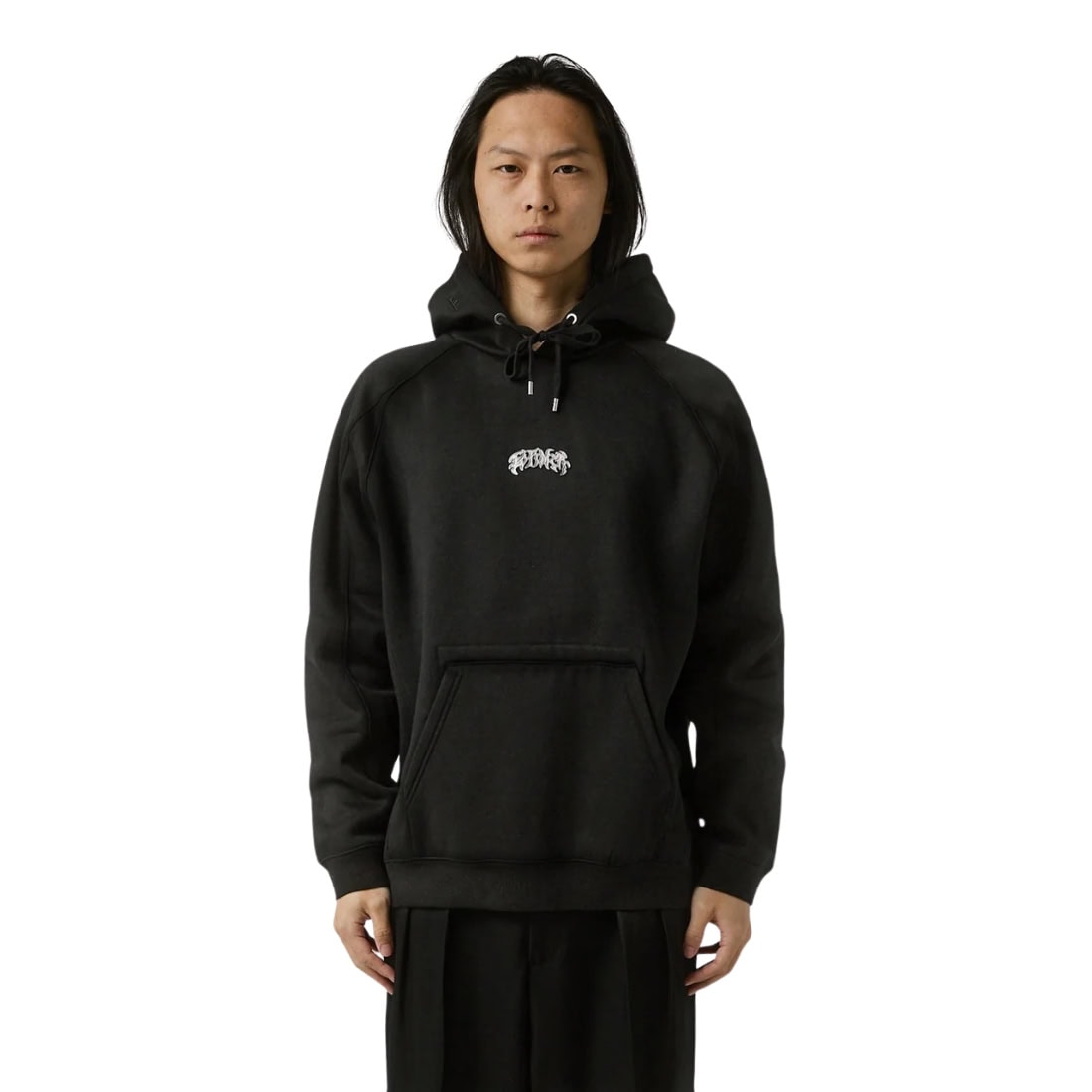 Former Puncture Metal Hoodie - Washed Black - Mens Pullover Hoodie by Former