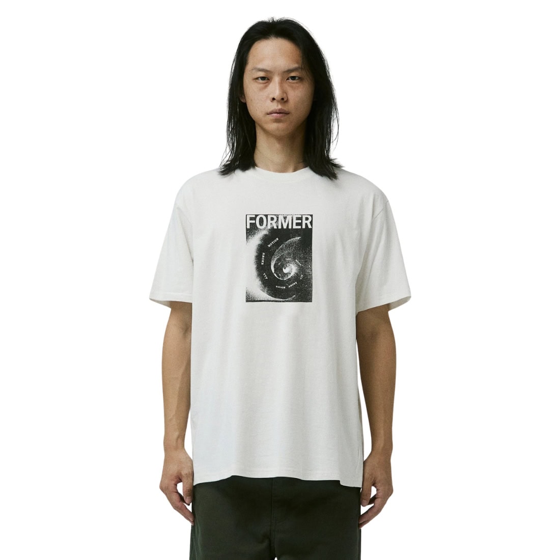 Former Revolution T-Shirt - Bone - Mens Graphic T-Shirt by Former
