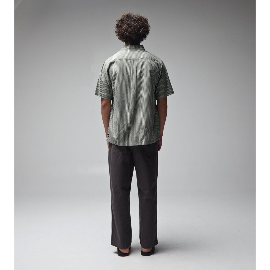Former Reynolds Stripe Short Sleeve Shirt - Surplus - Mens Casual Shirt by Former