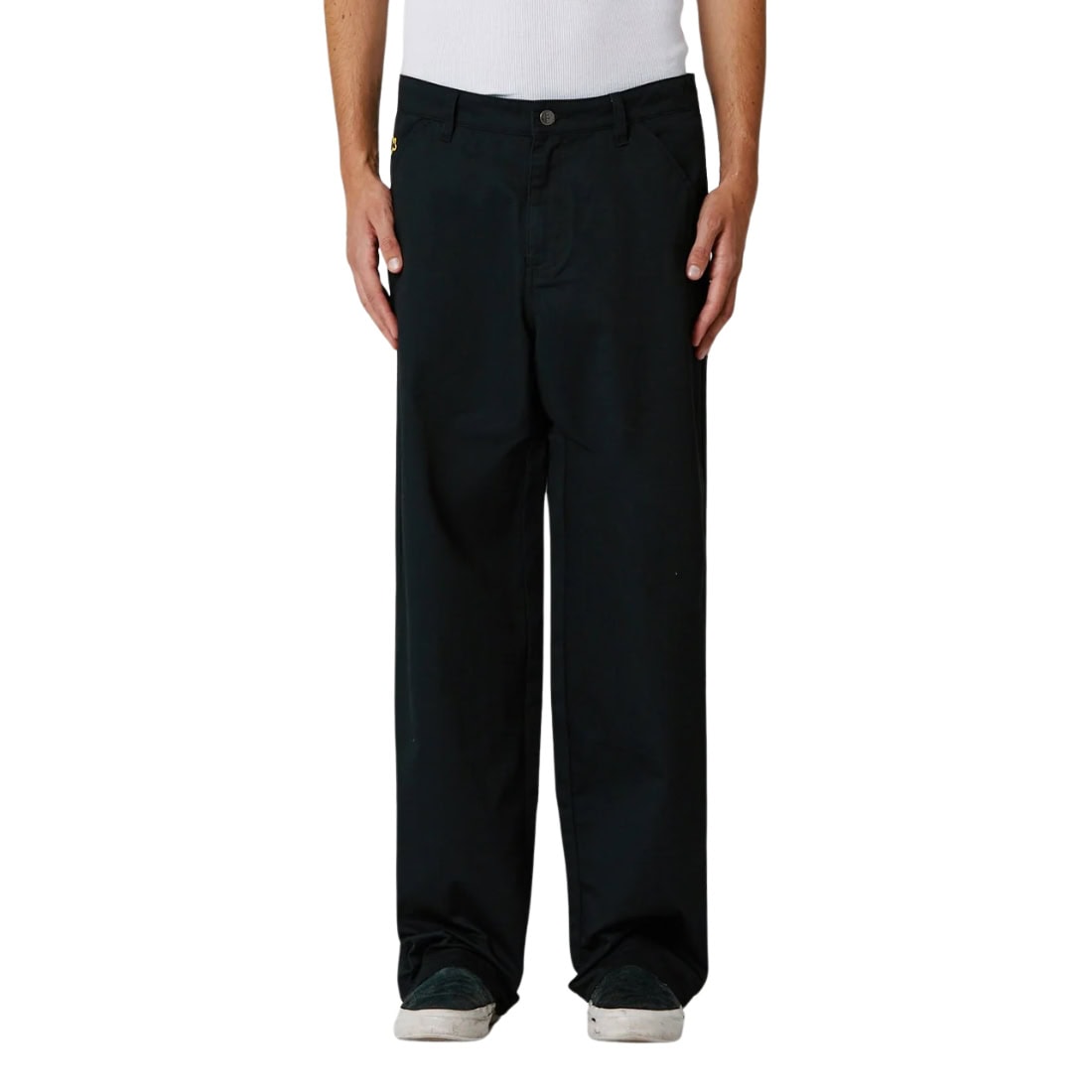 Former Reynolds Work Pant - Black - Mens Chino Pants/Trousers by Former